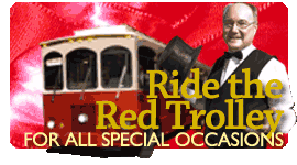 Ride the Red Trolley for Special Occasions